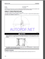 Komatsu PC240LC-11E0,PC240NLC-11E0 HYDRAULIC EXCAVATOR Operation and Maintenance Manual(UENAM01574)