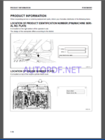 Komatsu PC360LC-11E0,PC360NLC-11E0 HYDRAULIC EXCAVATOR Operation and Maintenance Manual(UENAM01612)