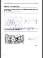 Komatsu PC490-11E0,PC490LC-11E0 HYDRAULIC EXCAVATOR Operation and Maintenance Manual(UENAM01632)