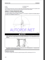 Komatsu PC700LC-11E0 HYDRAULIC EXCAVATOR Operation and Maintenance Manual(UENAM01654)