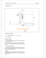 Komatsu PC4000-6 HYDRAULIC MINING SHOVEL Operation and Maintenance Manual (GZEAM08199)