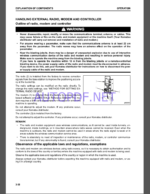 Komatsu PC360LCİ-11EO,PC360NLCİ-11EO HYDRAULIC EXCAVATOR Operation and Maintenance Manual(UENAM01701)