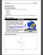 Komatsu PC228USLC-11E0 HYDRAULIC EXCAVATOR Operation and Maintenance Manual(UENAM01751)