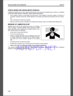 Komatsu PC228USLC-11E0 HYDRAULIC EXCAVATOR Operation and Maintenance Manual(UENAM01961)