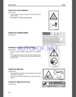 Komatsu PC360LC-11E0,PC360NLC-11E0 HYDRAULIC EXCAVATOR Operation and Maintenance Manual(UENAM02050)