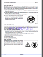 Komatsu PC170LC-10 HYDRAULIC EXCAVATOR Operation and Maintenance Manual(WENAM00020)