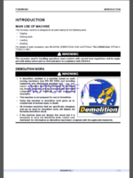 Komatsu PC138US-11 HYDRAULIC EXCAVATOR Operation and Maintenance Manual(WENAM00119_1)