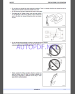 Komatsu PC80MR-5 HYDRAULIC EXCAVATOR Operation and Maintenance Manual(WENAM00182)