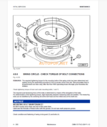 Komatsu PC5500-6 HYDRAULIC MINING EXCAVATOR Operation and Maintenance Manual (GZEAM015179-0)