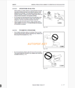 Komatsu PC5500-6 HYDRAULIC MINING EXCAVATOR Operation and Maintenance Manual (GZEAM15180-1)