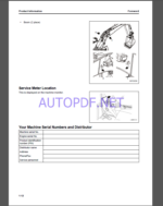 Komatsu PC228US -11,PC228USLC-11 HYDRAULIC EXCAVATOR Operation and Maintenance Manual(PEN01693-04)