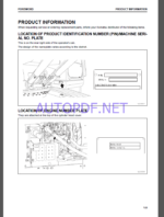 Komatsu PC130-10M0 HYDRAULIC EXCAVATOR Operation and Maintenance Manual(PENC1495-06)