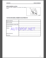 Komatsu PC45MR-3,PC55MR-3 HYDRAULIC EXCAVATOR Operation and Maintenance Manual(TEN00666-C9)