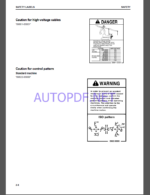 Komatsu PC360LC-11 HYDRAULIC EXCAVATOR Operation and Maintenance Manual(TEN00670-03)