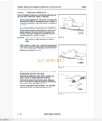 Komatsu PC3000-6 HYDRAULIC MINING EXCAVATOR Operation and Maintenance Manual (GZEAM46258-1)