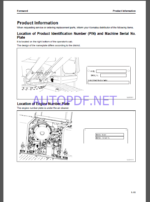 Komatsu PC650LC-11 HYDRAULIC EXCAVATOR Operation and Maintenance Manual(TEN00753-17)