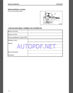 Komatsu PC200-8,PC200LC-8,PC220-8,PC220LC-8 HYDRAULIC EXCAVATOR Operation and Maintenance Manual(TEN00755-C1)