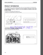 Komatsu PC360LC-11 HYDRAULIC EXCAVATOR Operation and Maintenance Manual(TEN00879-00)