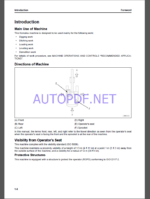 Komatsu PC238USLC-11 HYDRAULIC EXCAVATOR Operation and Maintenance Manual(TEN01040-06)