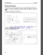 Komatsu PC138USLC-11 HYDRAULIC EXCAVATOR Operation and Maintenance Manual(TEN01046-C3)