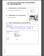 Komatsu PC150-6K,PC150LC-6K HYDRAULIC EXCAVATOR Operation and Maintenance Manual(UEAD000401)