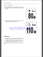 Komatsu PC600-6K,PC600LC-6K HYDRAULIC EXCAVATOR Operation and Maintenance Manual(UEAM000805)