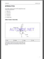 Komatsu PC228US-2,PC228USLC-2 HYDRAULIC EXCAVATOR Operation and Maintenance Manual(UEAM001201)