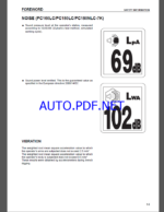 Komatsu PC160LC-7K,PC180LC-7K,PC180NLC-7K HYDRAULIC EXCAVATOR Operation and Maintenance Manual(UEAM002105)