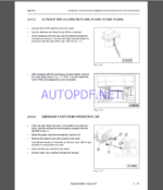 Komatsu PC4000E-11 HYDRAULIC MINING SHOVEL Operation Maintenance Manual(OMM 08306-E-EN-11-1.0)