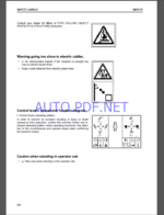 Komatsu PC290LC-11,PC290NLC-11 HYDRAULIC EXCAVATOR Operation and Maintenance Manual(UENAM01162)