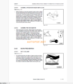 Komatsu PC3000-6 HYDRAULIC MINING EXCAVATOR Operation and Maintenance Manual (OMM 06388-D-EN-6T2-P1-1.0)