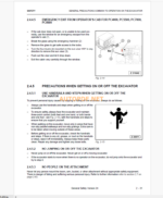 Komatsu PC3000-6 HYDRAULIC MINING EXCAVATOR Operation and Maintenance Manual (OMM 06391-D-EN-6T2-P1-1.0) Komatsu PC3000-6 HYDRAULIC MINING EXCAVATOR Operation and Maintenance Manual (OMM 06391-D-EN-6T2-P1-1.0)