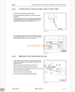 Komatsu PC3000-6 HYDRAULIC MINING SHOVEL Operation and Maintenance Manual (GZEAM6357)