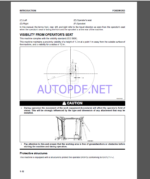 Komatsu PC290LC-11E0,PC290NLC-11E0 HYDRAULIC EXCAVATOR Operation Maintenance Manual(UENAM01593)