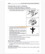 KOMATSU PC490LC-11E0 HYDRAULIC EXCAVATOR DUMP TRUCK Operation and Maintenance Manual(UENAM02030)