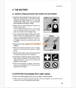 KOMATSU PC95-1 HYDRAULIC EXCAVATOR Operation and Maintenance Manual(EEAD004900)