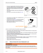 KOMATSU PC8000E-6 HYDRAULIC EXCAVATOR Operation and Maintenance Manual(GZEAM12086-0)