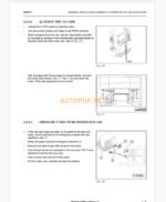 Komatsu PC3000-6 HYDRAULIC MINING SHOVEL Operation and Maintenance Manual (GZEAM6353-0)