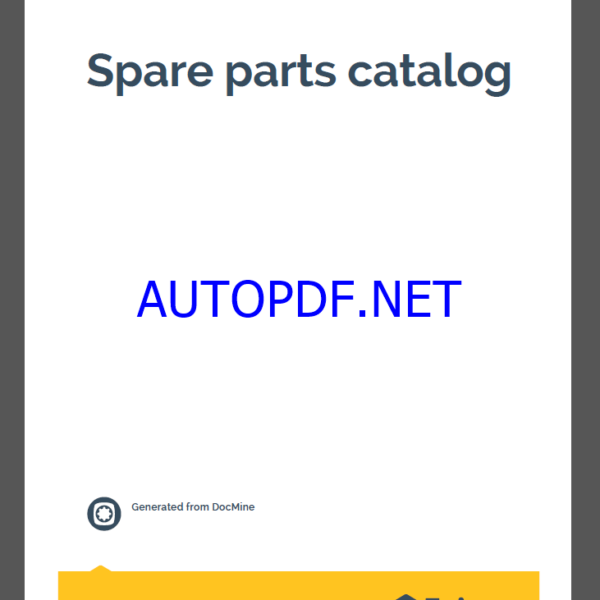 Epiroc Boltec M10 Spare parts catalog