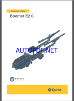 Epiroc Boomer E2 C Spare parts catalog