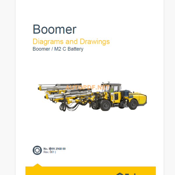 Epiroc Boomer M2 C Battery Diagrams and Drawings Manual