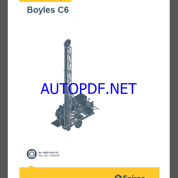 Epiroc Boyles C6 Spare parts catalog