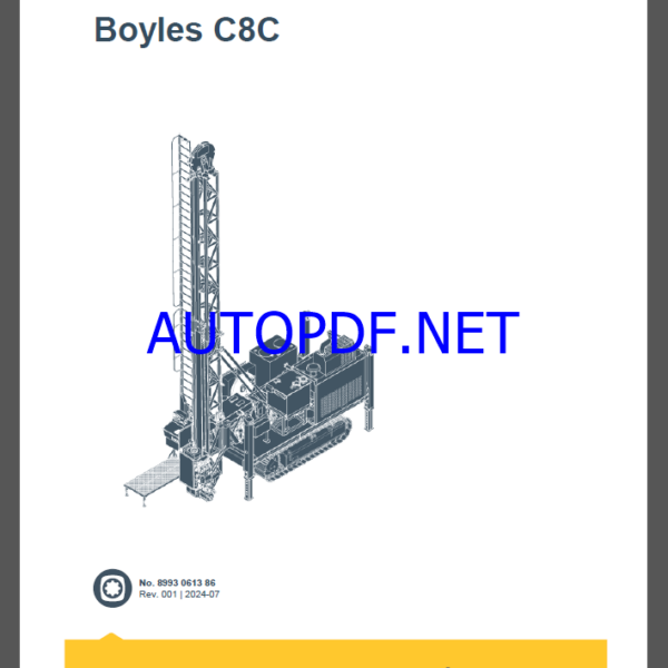 Epiroc Boyles C8C Spare parts catalog