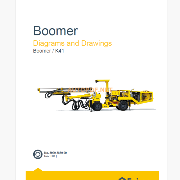 Epiroc Boomer K41 Battery Diagrams and Drawings Manual