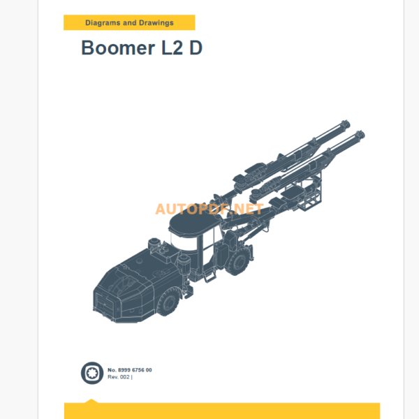 Epiroc Boomer L2 D Battery Diagrams and Drawings Manual