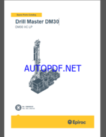 Epiroc Drill Master DM30 XC LP Spare parts catalog