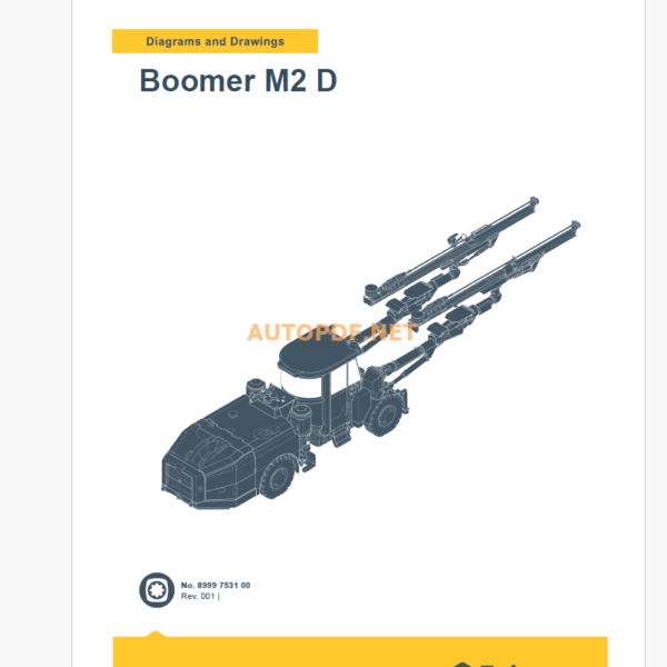 Epiroc Boomer M2 D Diagrams and Drawings Manual