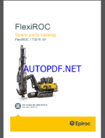 Epiroc FlexiROC T30 R -01 Spare parts catalog