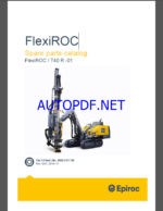 Epiroc FlexiROC T40 R -01 Spare parts catalog