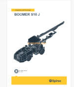 Epiroc Boomer S10 J Diagrams and Drawings Manual